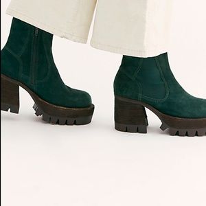 Jeffrey Campbell x Free People Preston platform Ankle Boots